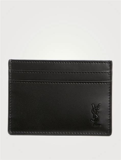 mens card holder ysl|ysl men pocket holder.